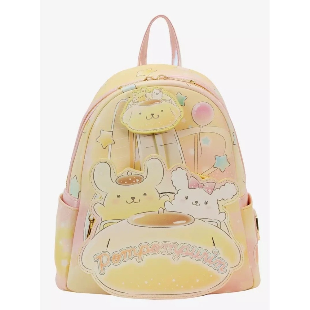 Loungefly Pompompurin Rollercoaster Glow In The Dark Mini Backpack